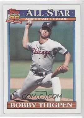 1991 Topps - [Base] #396 - All-Star - Bobby Thigpen
