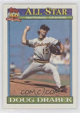 1991 Topps - [Base] #405 - All-Star - Doug Drabek