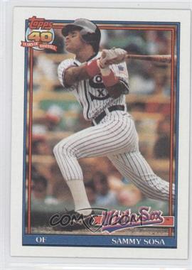 1991 Topps - [Base] #414 - Sammy Sosa