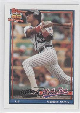 1991 Topps - [Base] #414 - Sammy Sosa