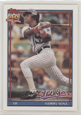 1991 Topps - [Base] #414 - Sammy Sosa