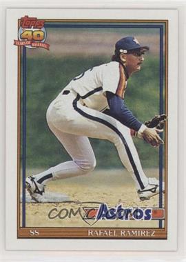 1991 Topps - [Base] #423 - Rafael Ramirez