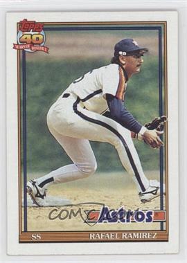 1991 Topps - [Base] #423 - Rafael Ramirez