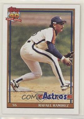 1991 Topps - [Base] #423 - Rafael Ramirez