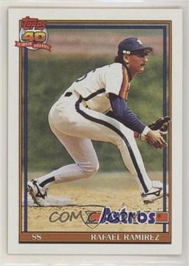 1991 Topps - [Base] #423 - Rafael Ramirez