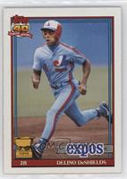 Delino DeShields (A* Before Bold 40th Anniversary Logo on Back)