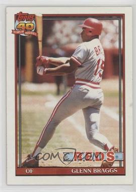 1991 Topps - [Base] #444 - Glenn Braggs