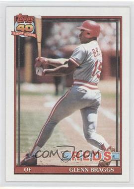 1991 Topps - [Base] #444 - Glenn Braggs