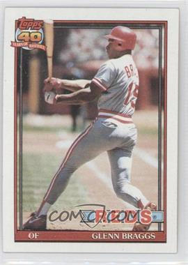 1991 Topps - [Base] #444 - Glenn Braggs