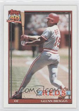 1991 Topps - [Base] #444 - Glenn Braggs