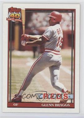 1991 Topps - [Base] #444 - Glenn Braggs