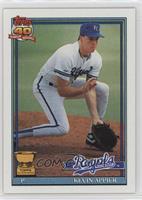 Kevin Appier (A* Before Copyright; Barely Visible Topps 40th Anniversary Logo, …