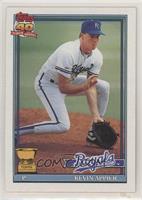 Kevin Appier (A* Before Copyright; Barely Visible Topps 40th Anniversary Logo, …