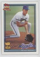 Kevin Appier (A* Before Copyright; Bold Topps 40th Anniversary Logo)