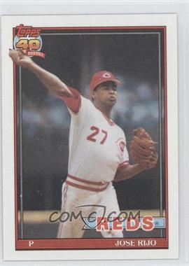 1991 Topps - [Base] #493 - Jose Rijo