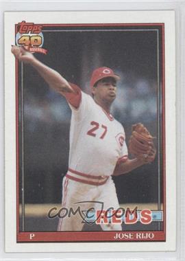 1991 Topps - [Base] #493 - Jose Rijo