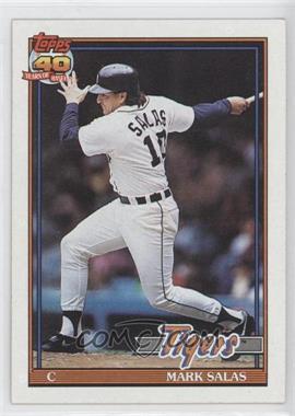 1991 Topps - [Base] #498 - Mark Salas