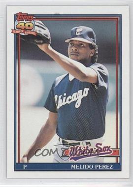 1991 Topps - [Base] #499 - Melido Perez