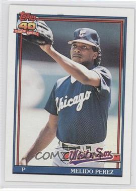 1991 Topps - [Base] #499 - Melido Perez