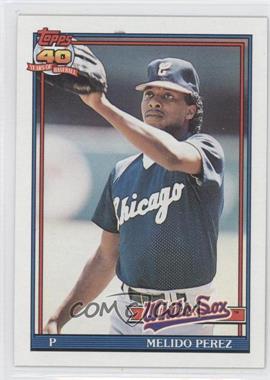 1991 Topps - [Base] #499 - Melido Perez