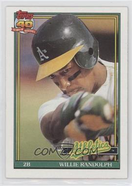 1991 Topps - [Base] #525 - Willie Randolph