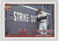 Roger Clemens (C* Before Copyright; Barely Visible 40th Anniversary Logo)