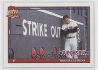 Roger Clemens (C* Before Copyright; Barely Visible 40th Anniversary Logo)