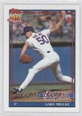 1991 Topps - [Base] #54.1 - Gary Mielke (A* Before Copyright; Barely Visible 40th Anniversary Logo on Back)