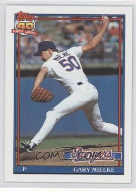 1991 Topps - [Base] #54.1 - Gary Mielke (A* Before Copyright; Barely Visible 40th Anniversary Logo on Back)