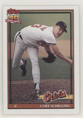 1991 Topps - [Base] #569 - Curt Schilling