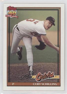 1991 Topps - [Base] #569 - Curt Schilling