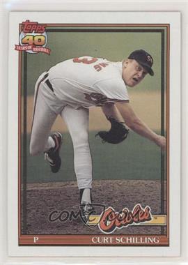 1991 Topps - [Base] #569 - Curt Schilling