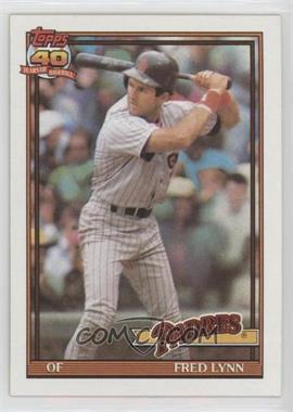 1991 Topps - [Base] #586 - Fred Lynn