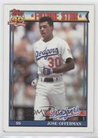 Future Star - Jose Offerman (B* Before Copyright; Barely Visible Topps 40th Ann…