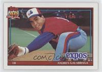 Andres Galarraga (A* Before Copyright; Barely Visible Topps 40th Anniversary Lo…