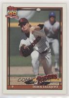 Derek Lilliquist (Registration Symbol Next to Padres on Top of Box; Bold 40th A…