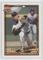 Derek Lilliquist (Registration Symbol Next to Padres on Bottom of Box; Barely V…