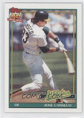 1991 Topps - [Base] #700 - Jose Canseco
