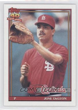 1991 Topps - [Base] #711 - Jose DeLeon