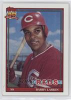 Barry Larkin (Registration Symbol next to Reds in top of box)
