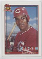 Barry Larkin (Registration Symbol next to Reds in top of box)