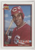 Barry Larkin (Registration Symbol next to Reds in top of box)