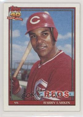 1991 Topps - [Base] #730.2 - Barry Larkin (Registration Symbol Next to Reds is on bottom of box)