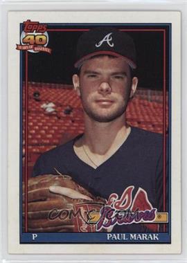 1991 Topps - [Base] #753 - Paul Marak