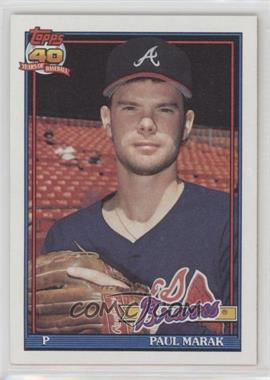 1991 Topps - [Base] #753 - Paul Marak