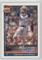 Fernando Valenzuela (No Diamond after 104 in 90; Barely Visible 40th Anniversar…