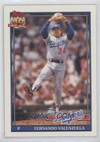 Fernando Valenzuela (Diamond after 104 in 90; Barely Visible 40th Anniversary L…