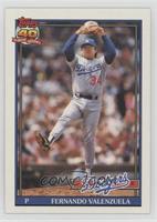 Fernando Valenzuela (Diamond after 104 in 90; Barely Visible 40th Anniversary L…