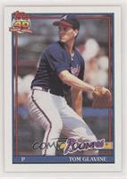 Tom Glavine (B* Before Copryright; Bold 40th Anniversary Logo on Back)