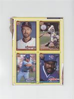 Bert Blyleven, Brett Butler, George Brett, Andre Dawson